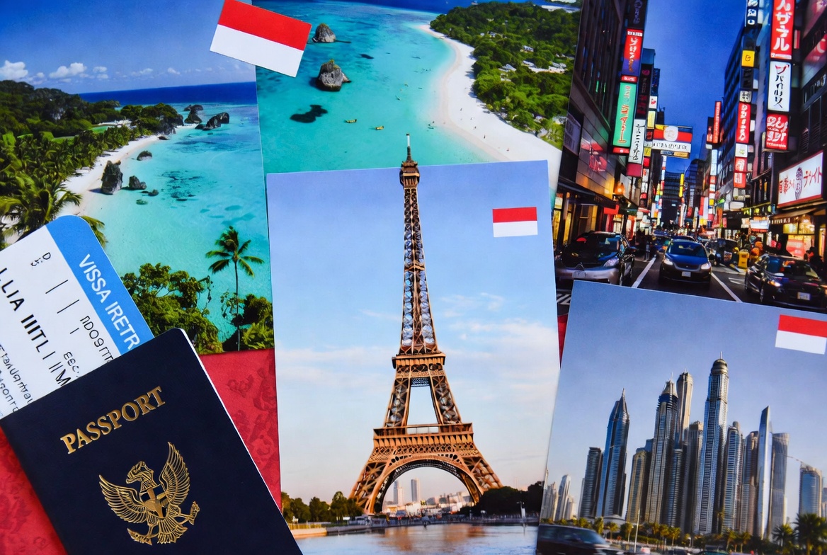 Negara Bebas Visa untuk Indonesia Terbaru dan Syarat Kunjungannya
