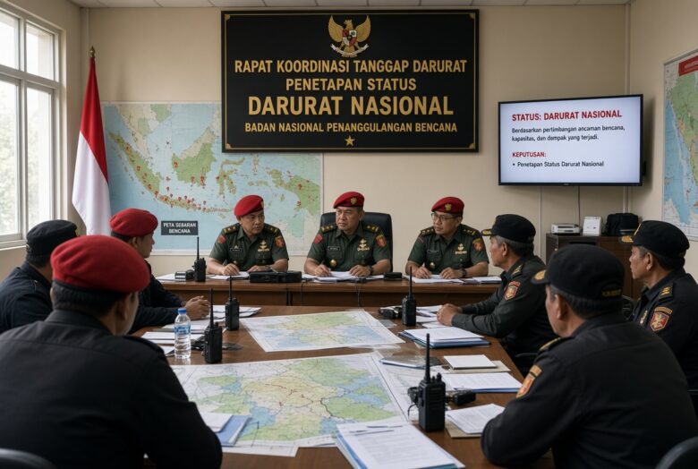 Status Bencana Nasional Ditetapkan oleh Presiden dalam Situasi Darurat